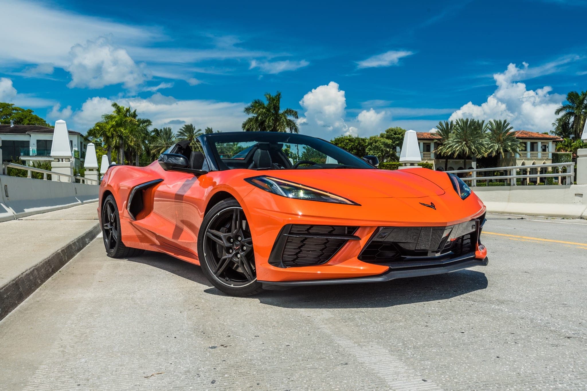 Chevrolet Corvette C8 Convertible, Sebring Orange