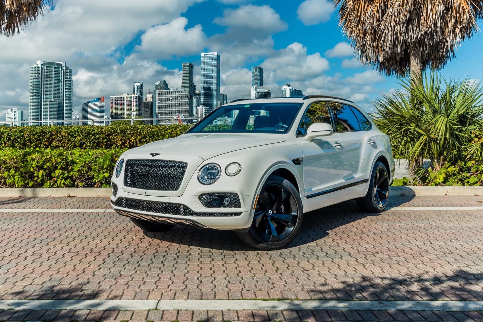 Bentley Bentayga, Ice White over Black, photo 1 of 7