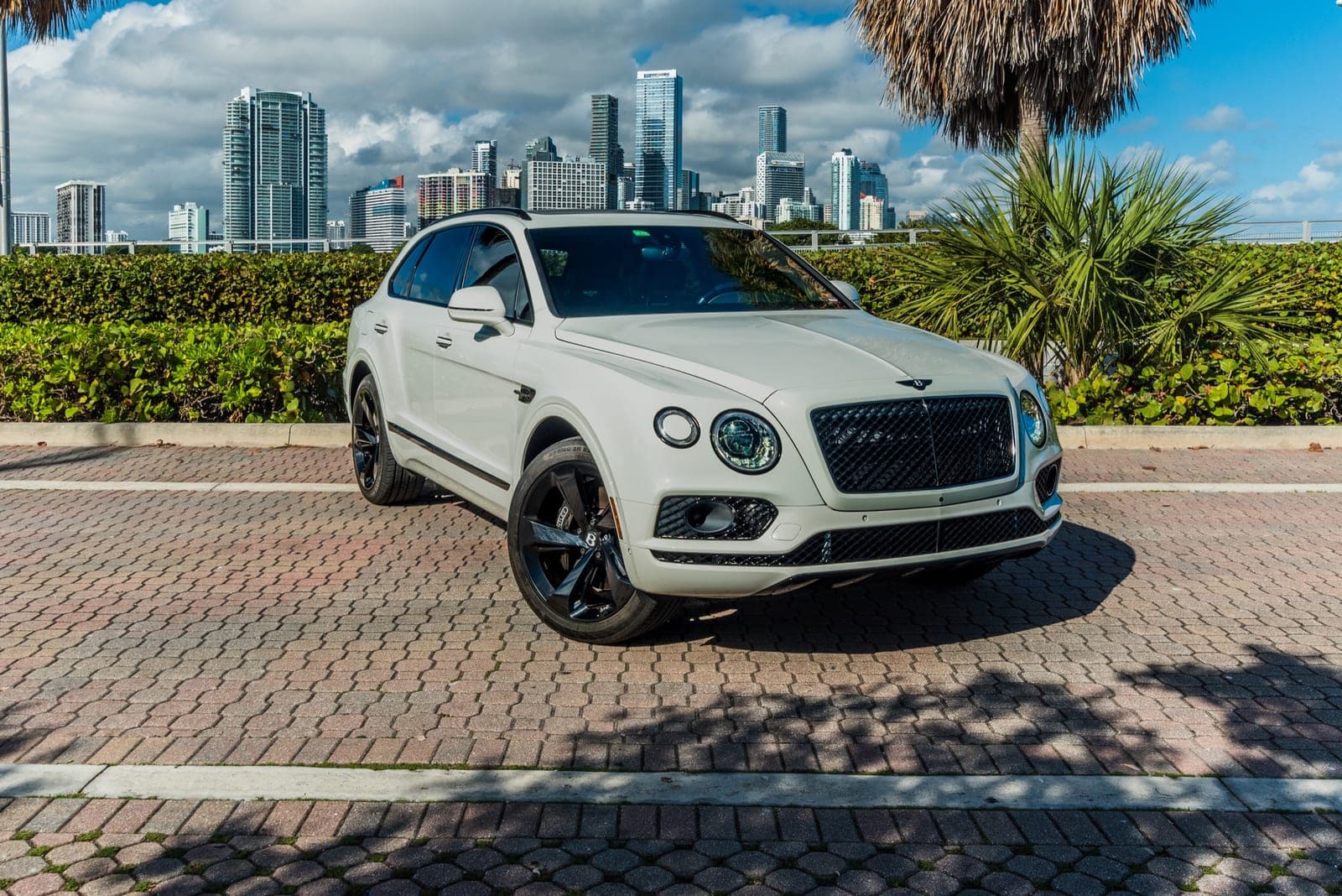 Bentley Bentayga, Ice White over Black, photo 3 of 7