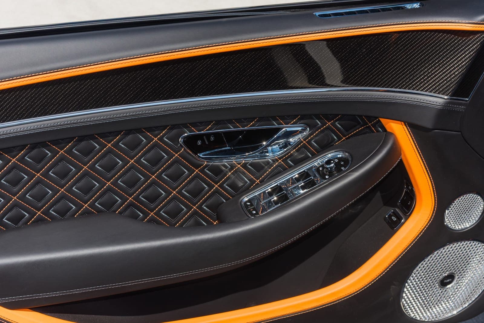 Bentley Continental GT Speed Convertible, Black, Orange Accents, photo 5 of 8