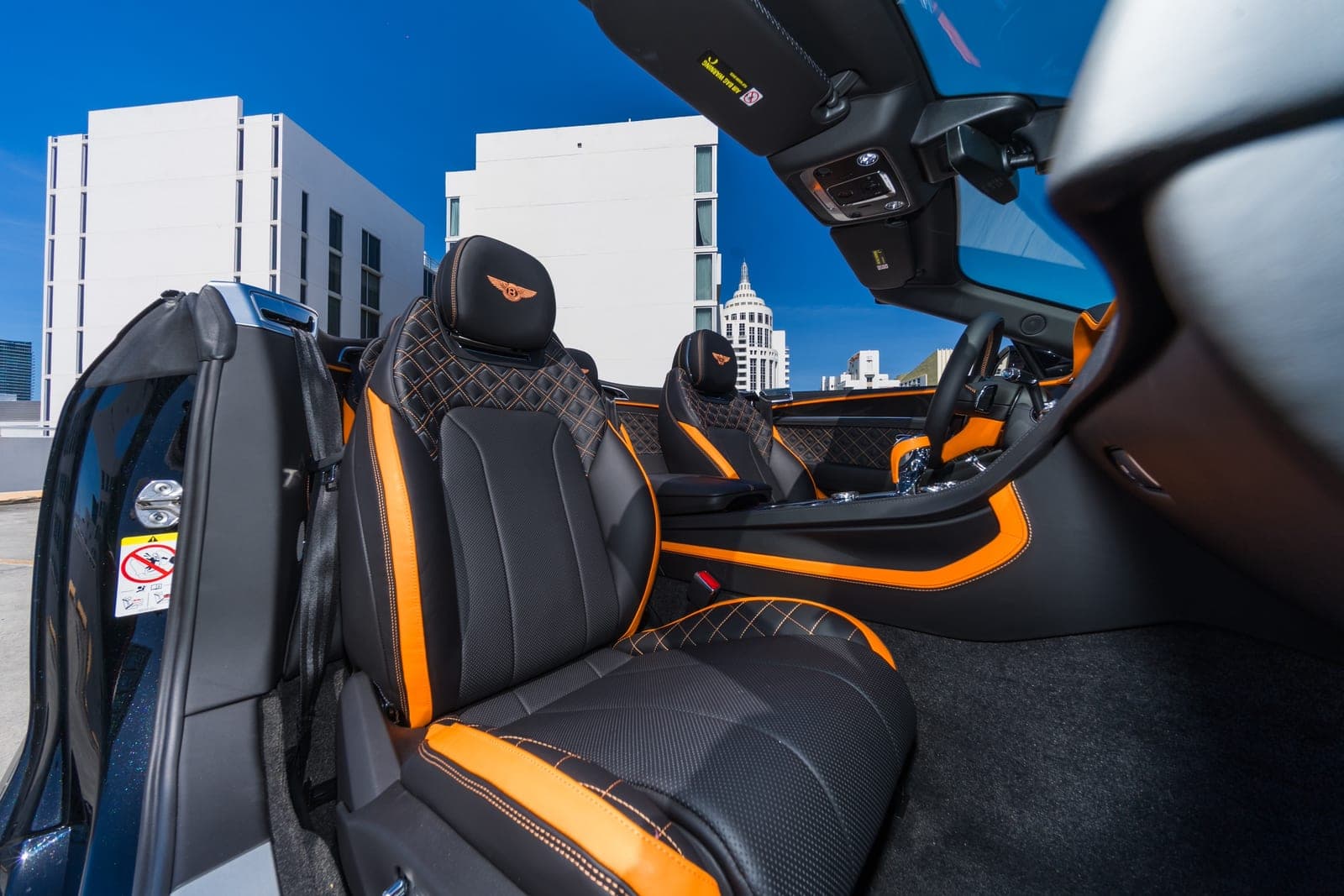 Bentley Continental GT Speed Convertible, Black, Orange Accents, photo 7 of 8