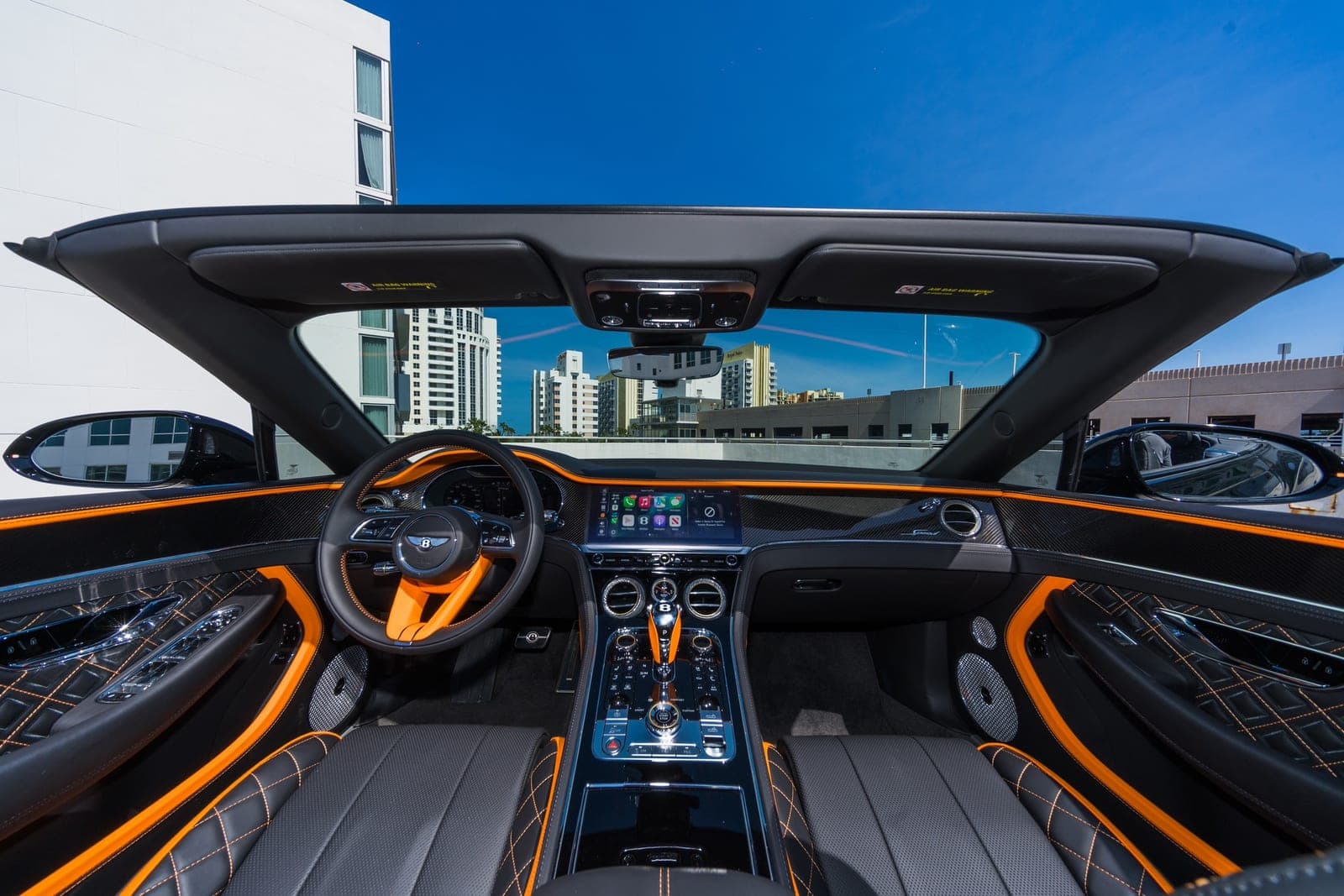 Bentley Continental GT Speed Convertible, Black, Orange Accents, photo 8 of 8