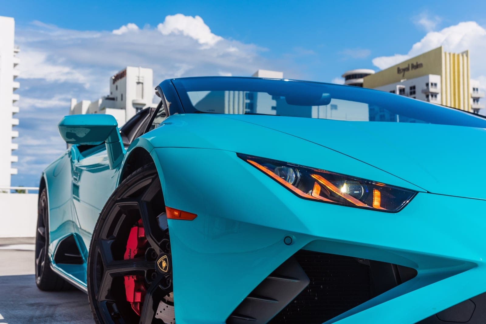 Lamborghini Huracán EVO Spyder, Blu Glauco, photo 4 of 11