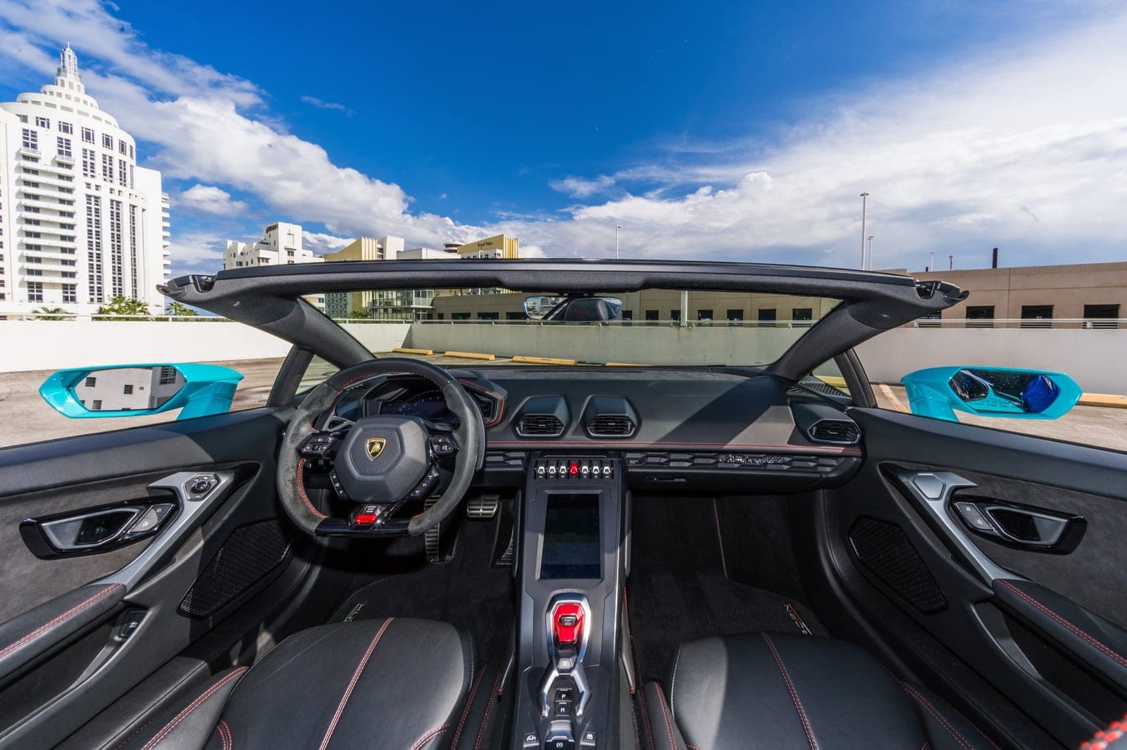 Lamborghini Huracán EVO Spyder, Blu Glauco, photo 7 of 11