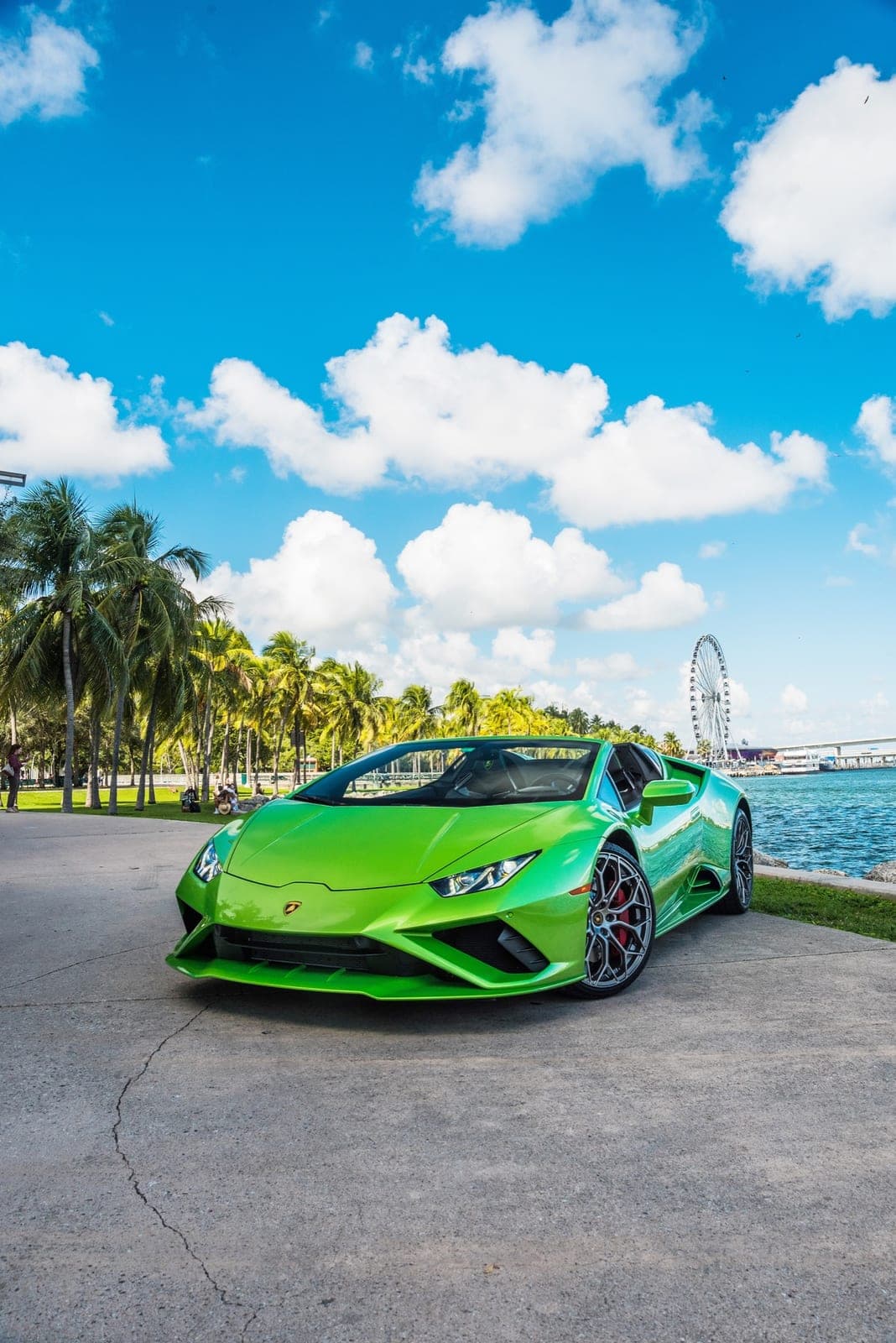 Lamborghini Huracán EVO Spyder, Verde Mantis, photo 2 of 12