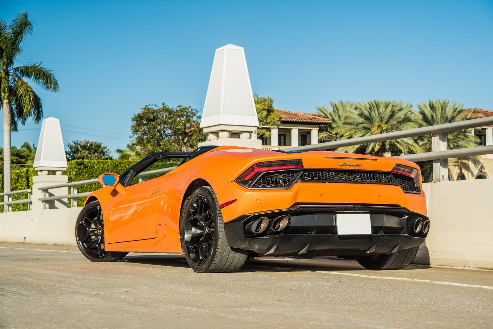 Lamborghini Huracán, Arancio, Nero Hood, photo 3 of 9