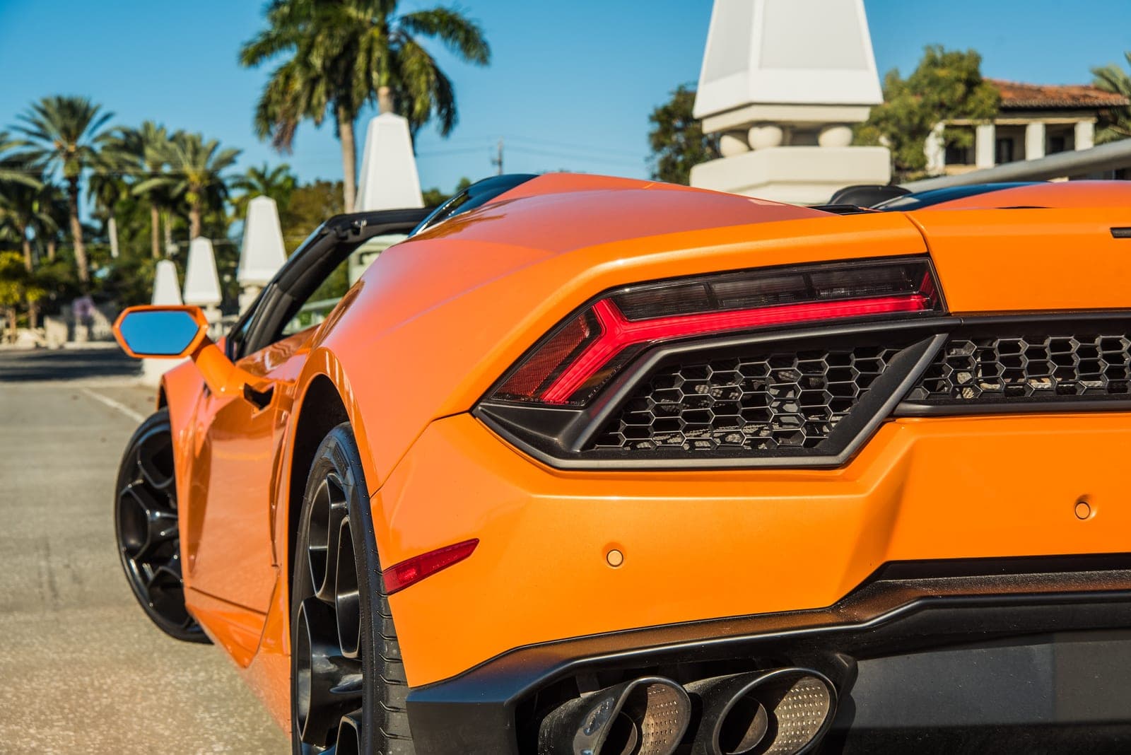 Lamborghini Huracán, Arancio, Nero Hood, photo 4 of 9