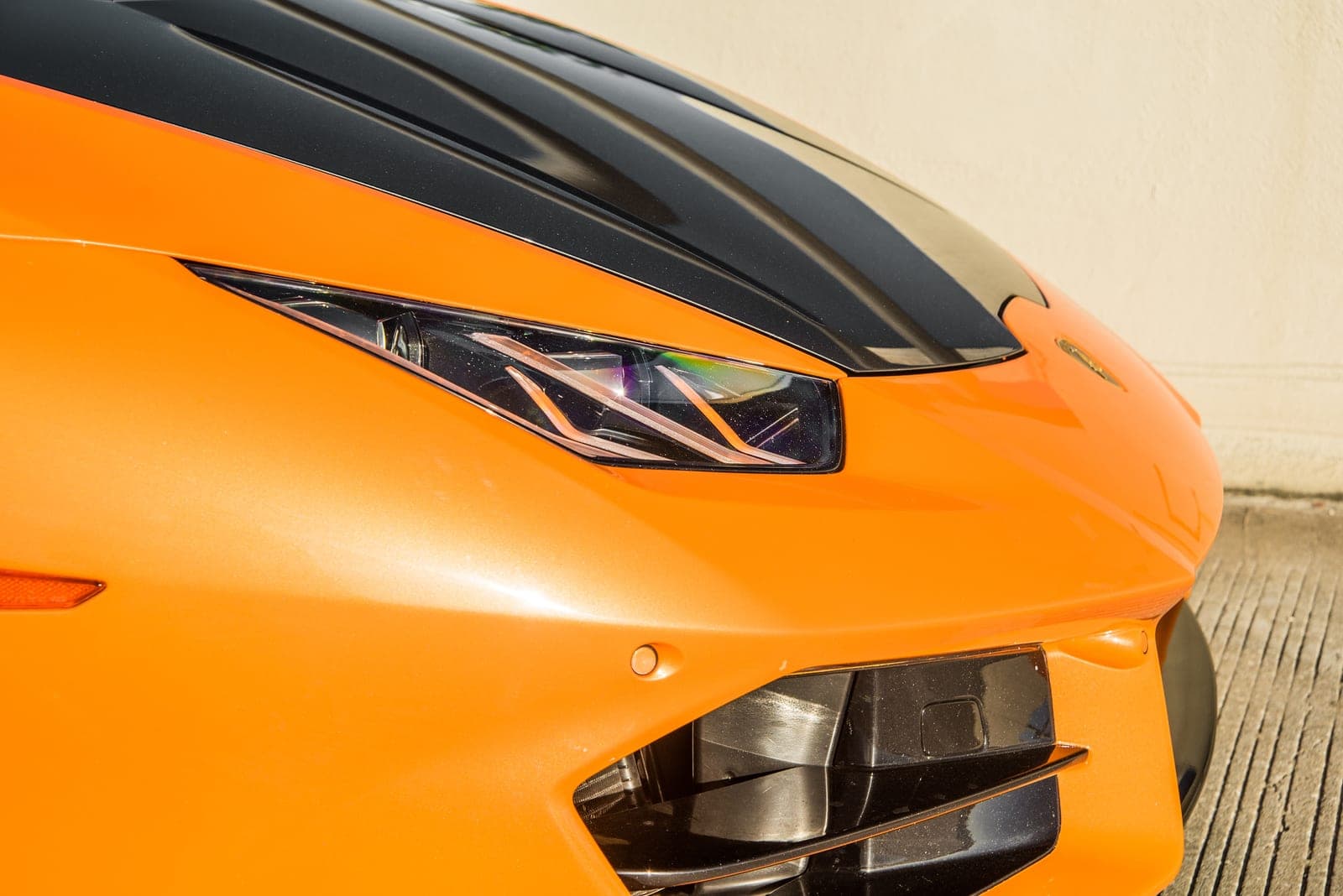 Lamborghini Huracán, Arancio, Nero Hood, photo 9 of 9