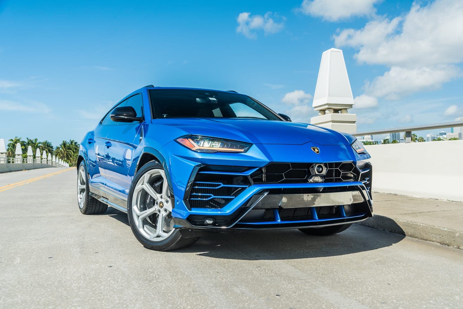 Lamborghini Urus, Blu Eleos, photo 1 of 10