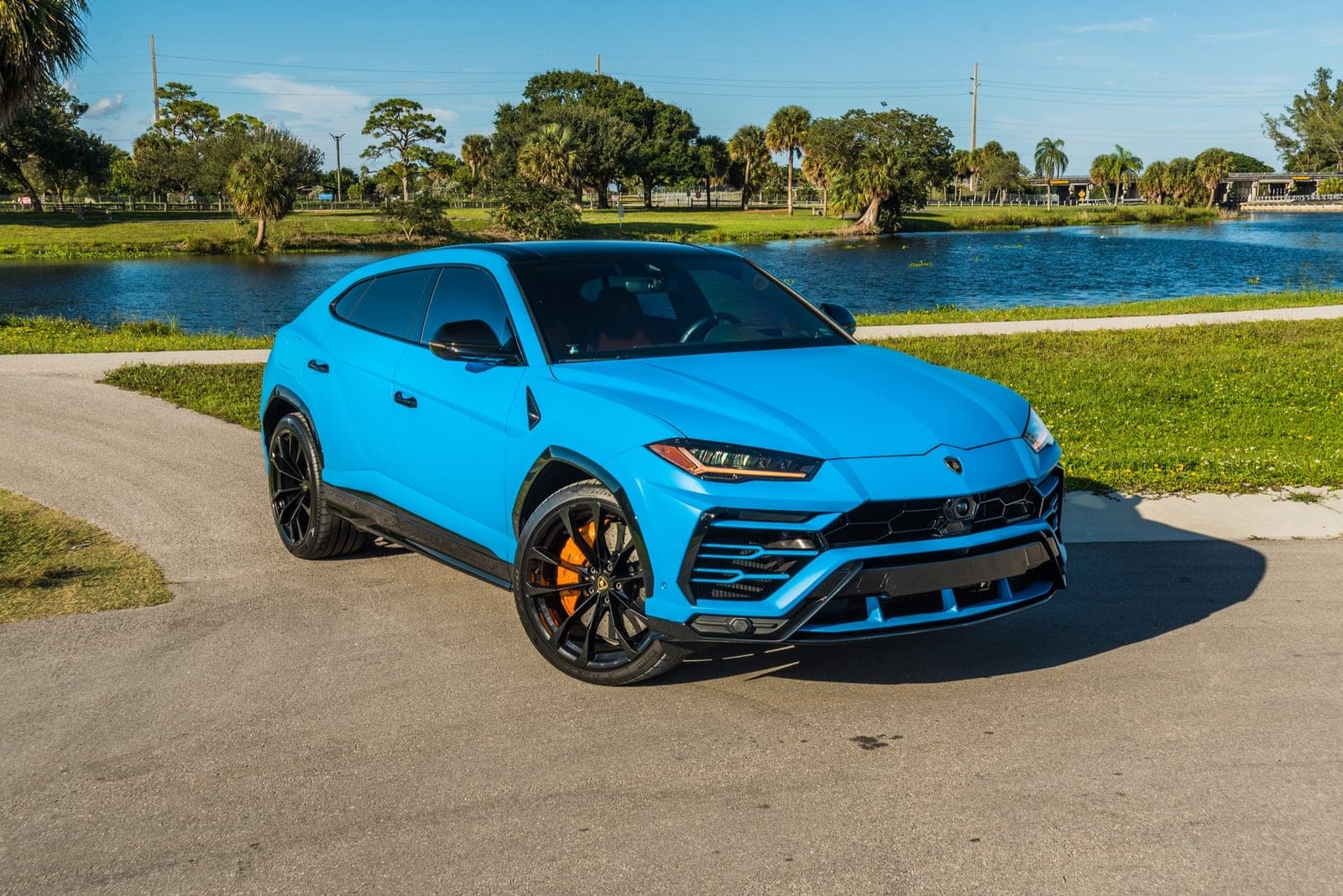 Lamborghini Urus, Riviera Blue Wrap, photo 1 of 11