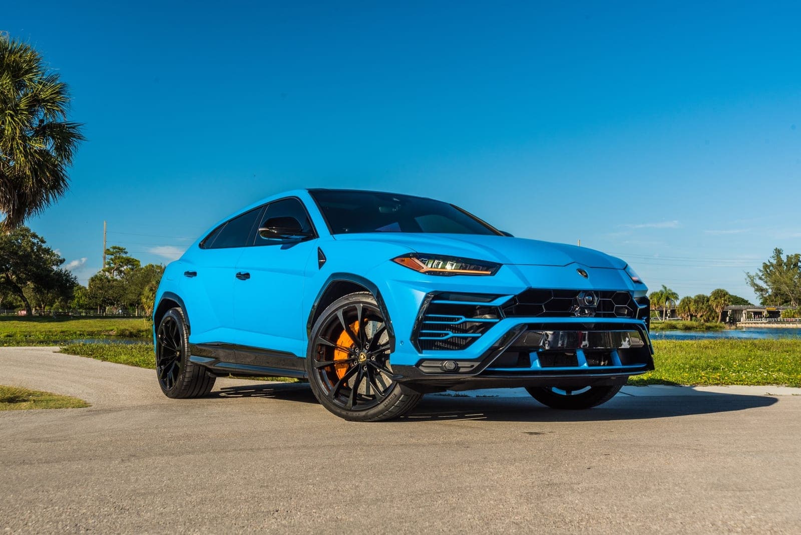 Lamborghini Urus, Riviera Blue Wrap, photo 2 of 11