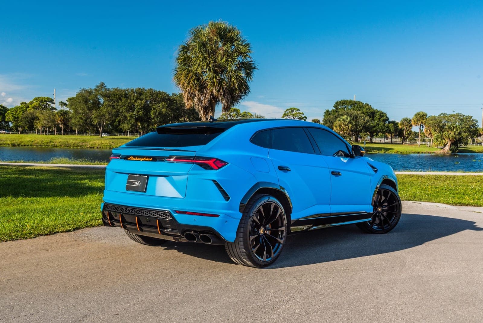 Lamborghini Urus, Riviera Blue Wrap, photo 4 of 11