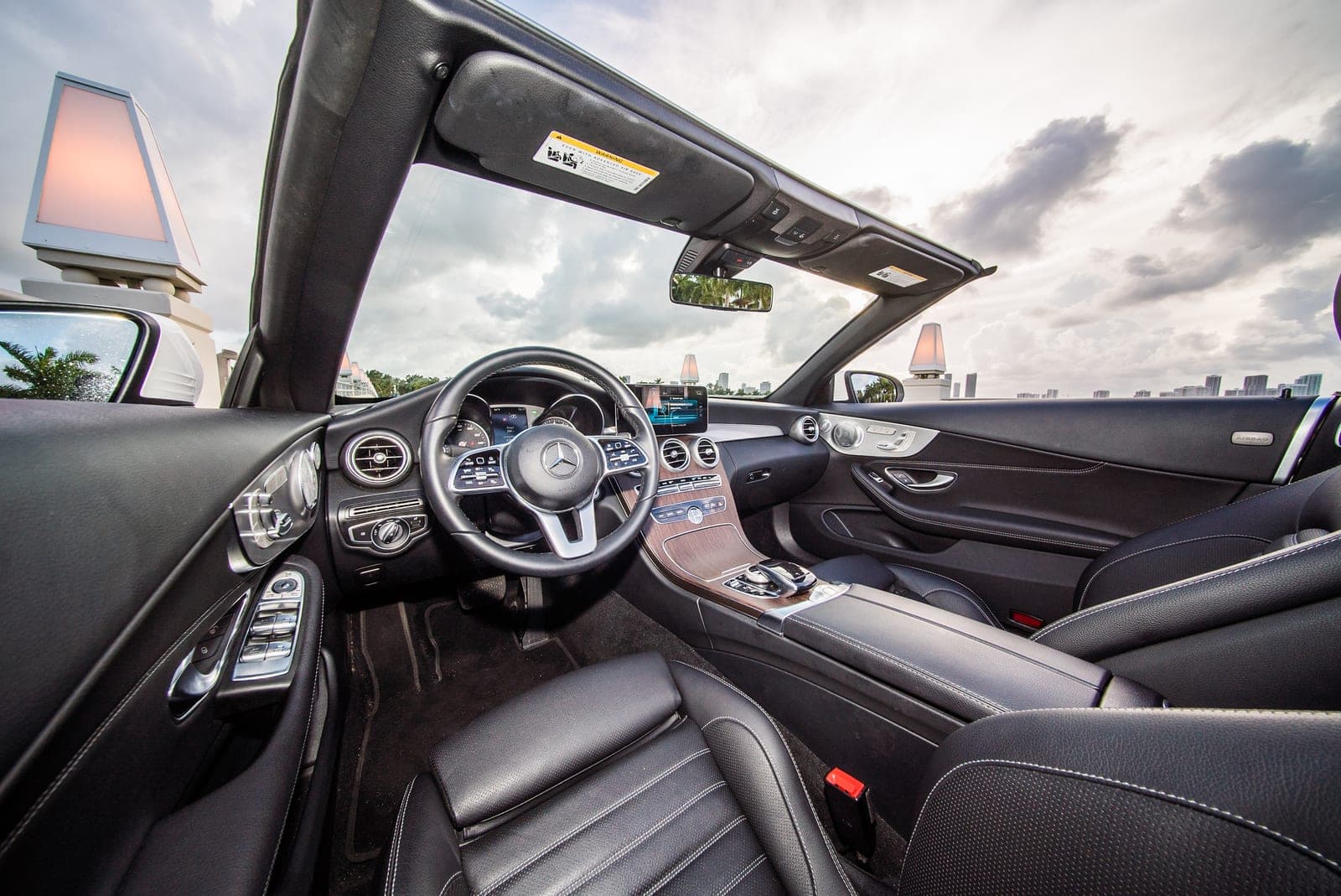 Mercedes-Benz C300 Convertible, Polar White, photo 10 of 10