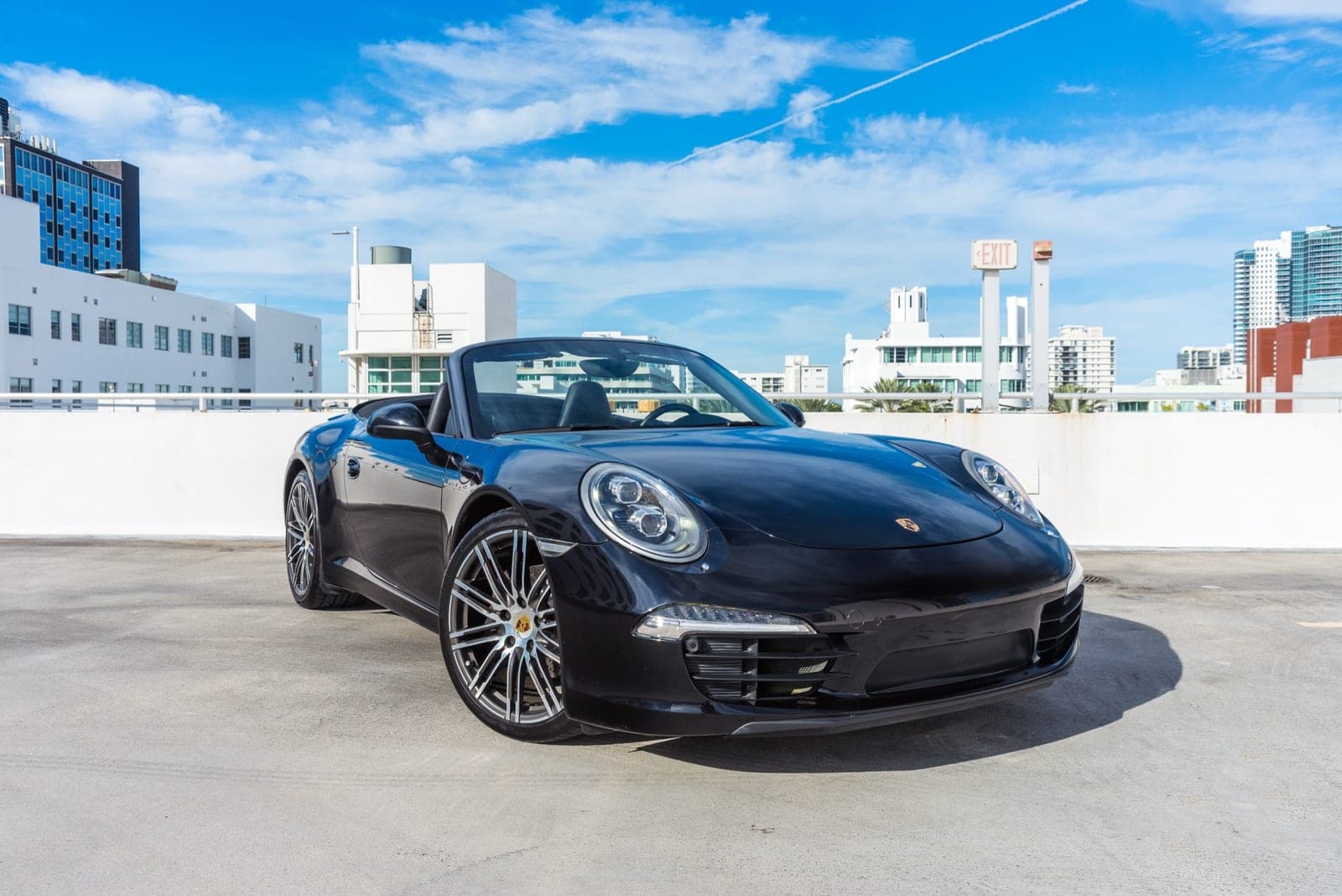 Porsche 911 Carrera Black Edition Cabriolet, Jet Black, photo 1 of 13