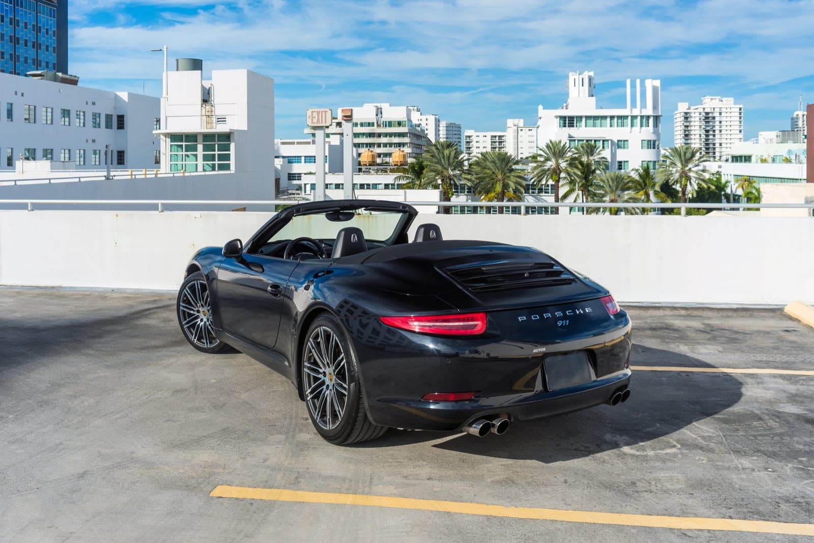 Porsche 911 Carrera Black Edition Cabriolet, Jet Black, photo 7 of 13