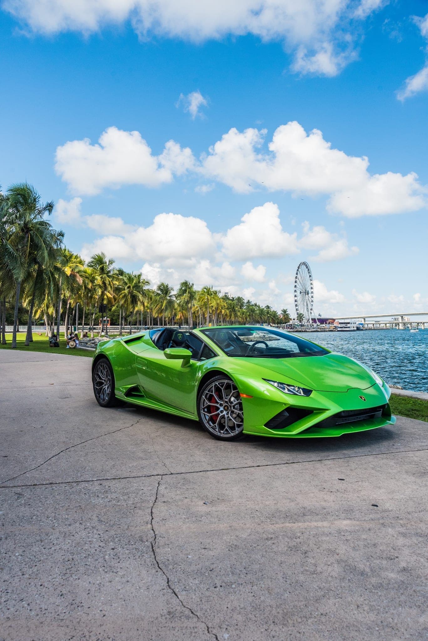 Lamborghini Huracán EVO Spyder, Verde Mantis