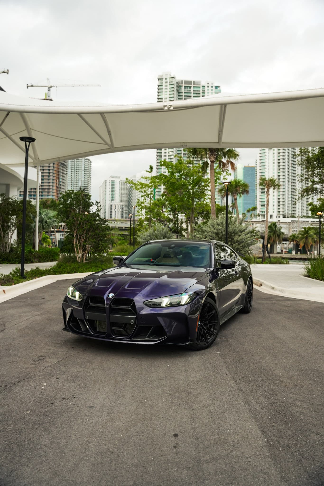 BMW M4 Competition, Individual Violet